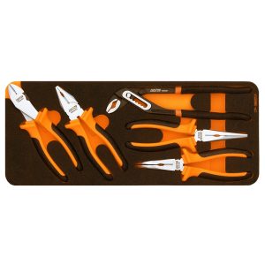 COFFRET MOUSSE DE PINCES PROFESSIONNELLES (5pcs)