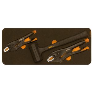 COFFRET MOUSSE DE PINCES ETAU+MARTEAU (3pcs)