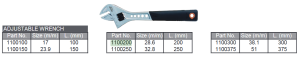 CLE A MOLETTE Long.200mm
