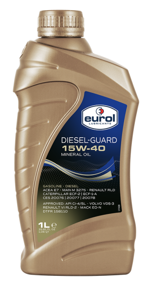 15W40 DIESEL GUARD (MULTI HDCR) (CI4/SL) 1L EUROL