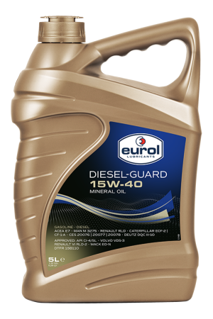 15W40 DIESEL GUARD (MULTI HDCR) (CI4/SL) 5L EUROL