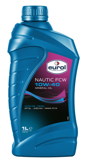 10W40 NAUTIC LINE FCW (OUTBOARD 4T) 1L EUROL