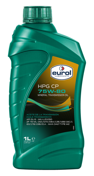75W80 HPG GL5 CP (GEAR OIL FE) 1L EUROL