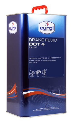 LIQUIDE DE FREINS DOT4 RACING EUROL 5L