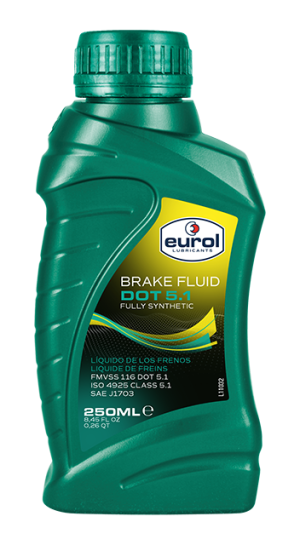 LIQUIDE DE FREINS DOT5.1  250ML EUROL