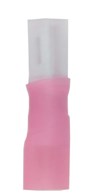 COSSE THERMO CYLINDRIQUE FEMELLE ROUGE M4 0.50 à 1.0mm² (BLx10)