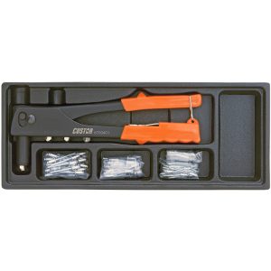 COFFRET DE PINCE A RIVETS + EMBOUTS (4pcs)