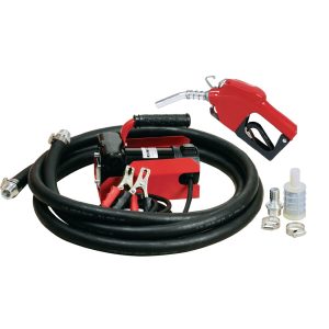 POMPE ELECT 12V+PISTOLET AUTOMATIQUE POUR DIESEL (40L/min)