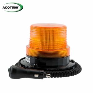 GYRO A LED MAGNETIQUE 12/24V ORANGE PM 6 LEDS