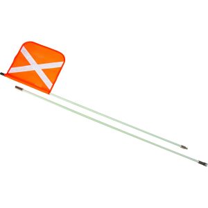 DRAPEAU MINE 2 X 0.90M (SANS ATTACHE RAPIDE)