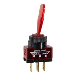 INTERRUPTEUR A LEVIER LUMINEUX ROUGE