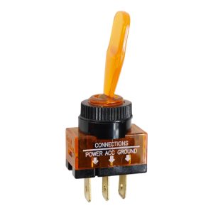 INTERRUPTEUR A LEVIER LUMINEUX ORANGE