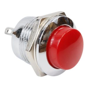 BOUTON POUSSOIR MINI METAL 12/24V