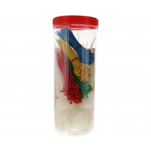 COLLIERS RILSAN DE COULEUR KIT DE 1000 Pcs