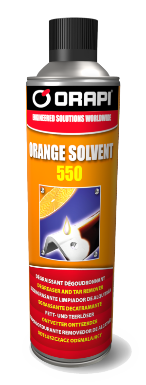 ORANGE SOLVENT AEROSOL 650ML (4550A4)