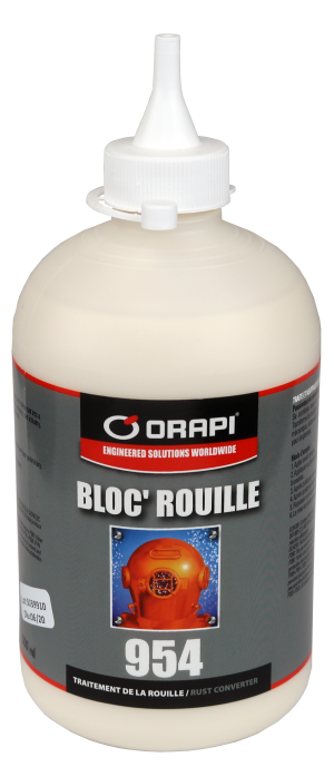 BLOC ROUILLE PASSIVATEUR / ANTI CORROSION 500ML  (2954R3)