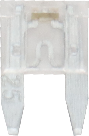 FUSIBLE MINI 25A BLANC (50)