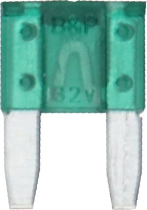 FUSIBLE MINI 30A  VERT (50)