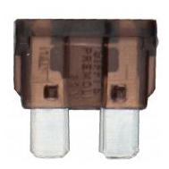 FUSIBLE LAME 7.5A MARRON (100)
