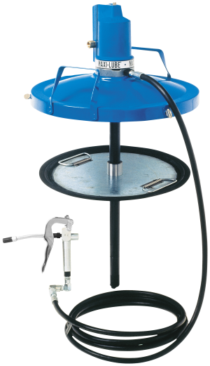 POMPE A GRAISSE PNEU.55KG 460grs/mn
