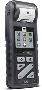 TESTEUR DE BATTERIE + IMPRIMANTE INTEGREE PBT720