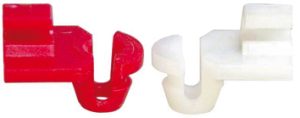 AGRAFE PLASTIQUE sachet de 5 + 5 pcs)