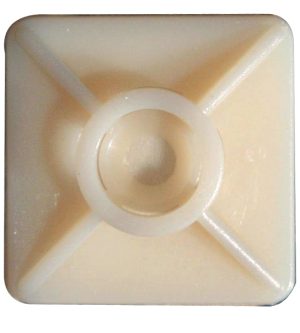 EMBASE ADHÉSIVE POUR RILSAN 4.8mm (sachet de 10 pcs)