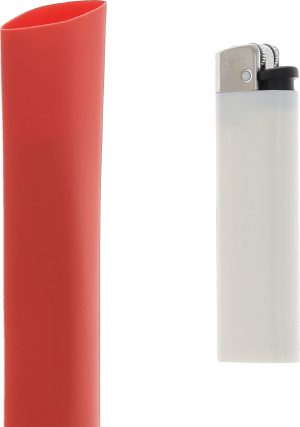 GAINE THERMO-RETRACTABLE ROUGE (sachet de 8 pcs) [30]