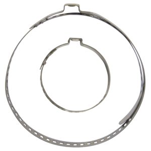 COLLIERS DE SOUFFLET CARDANS larg 8 SERRAGE 25/50 40/110(sachet de 2)