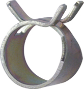 COLLIERS DE SERRAGE SANS VIS  largeur 8 / Ø 10 (sachet de 10)
