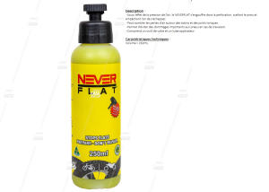 ANTI CREVAISON "NEVERFLAT" TT SEAL 250ML