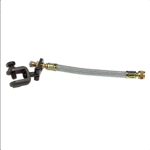 PATTE DE FIXATION EN "U" + RALLONGE SOUPLE L.175mm