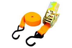 SANGLE ARRIMAGE CLIQUET 25MM/0.8T/5M-2 CROCHET SIMPLE