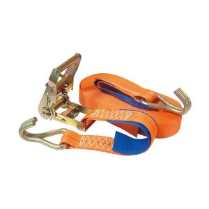 SANGLE ARRIMAGE CLIQUET 50MM/5.0T/10M-2 CROCHET DOUBLE