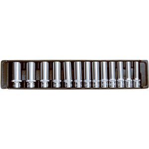 COFFRET DE DOUILLES PROFONDES  12PT. 1/2" (13pcs)