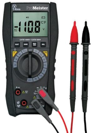 MULTIMETRE DIGITAL (Piles non fournies)