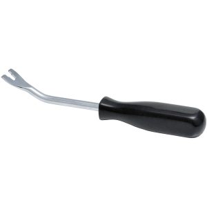 OUTIL POUR ENLEVER LES CLIPS EN OU AGRAFES DES GARNITURES DE PORTES