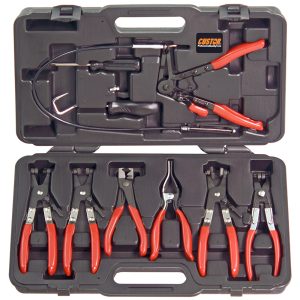 COFFRET DEMONTE COLLIERS/CIRCLIPS/AGRAFES (9pcs)