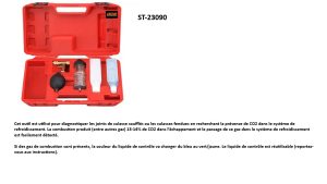 COFFRET TESTEUR CO2 POUR JOINT DE CULASSE