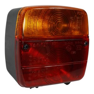 FEUX AR 5 FONCTIONS LED POUR REMORQUE IP67 10-30V DIM. 95x108x36