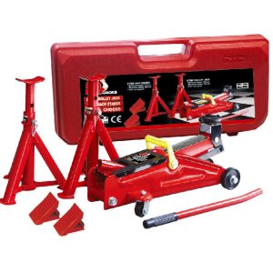 CRIC ROULEUR 2T + CALES ROUE + CHANDELLES