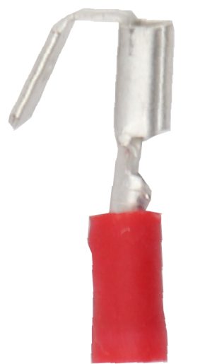 COSSE MIXTE MALE+FEMELLE ROUGE (100) 6.3x0.8mm