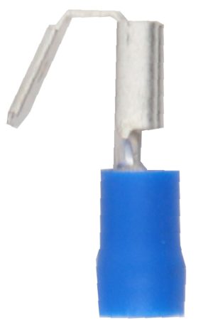 COSSE MIXTE MALE+FEMELLE BLEU (100) 6.3x08mm