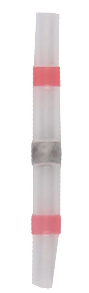 COSSE THERMO BOUT A BOUT ROUGE 0.5 à 1.0mm² (AVEC ETAIN) (25)