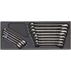 COFFRET DE CLES MIXTES CLIQUET (12pcs)