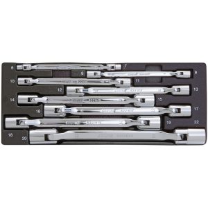 COFFRET DE DOUILLES ARTICULEES (7PCS)
