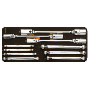 COFFRET MOUSSE DE DOUILLES ARTICULEES (10PCS)